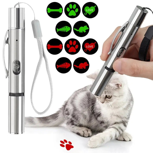 Katten Laser Speeltje Met Multipatronen