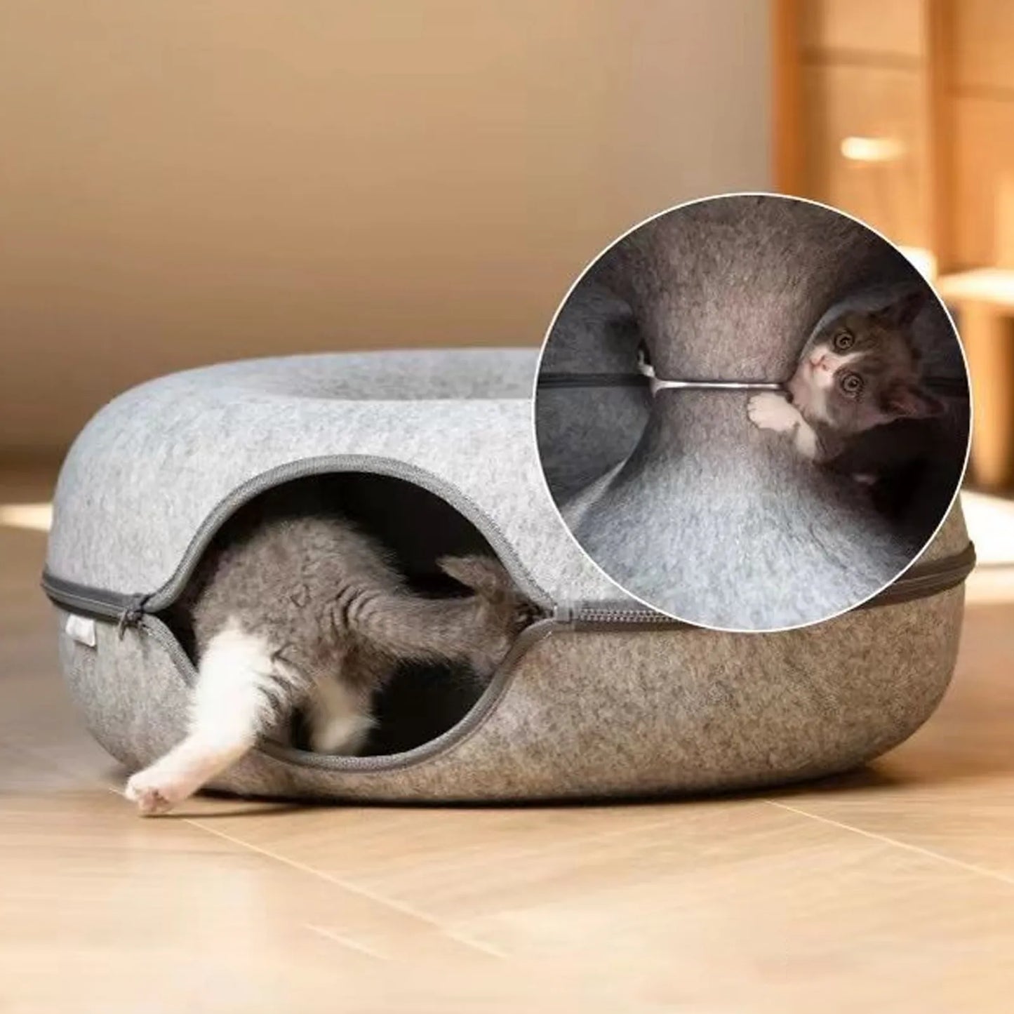 Donut Katten Tunnel